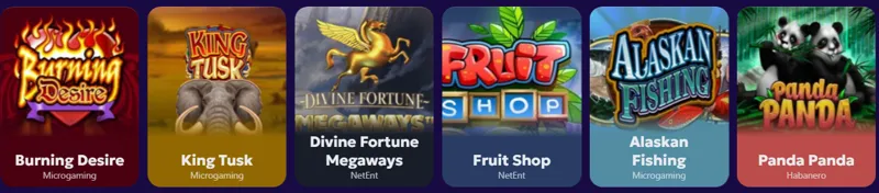 Populära slots SLottio